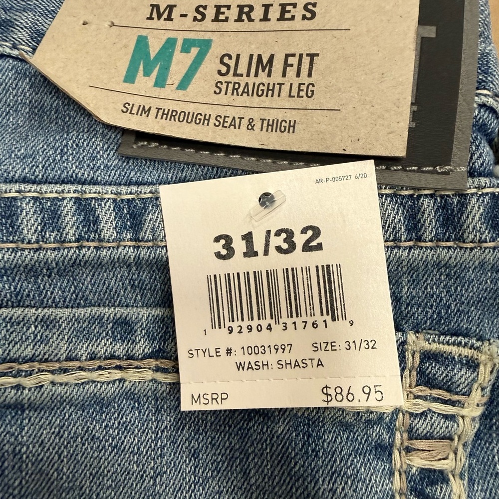 Ariat M7 Slim Fit Jeans - Shasta Blue